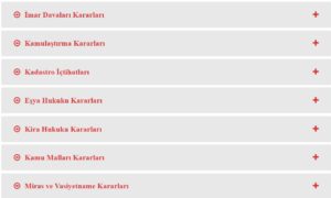 Yargı Kararları